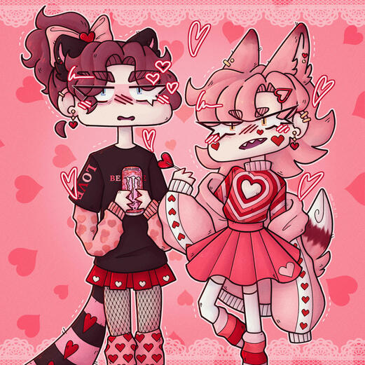 Valentine babes